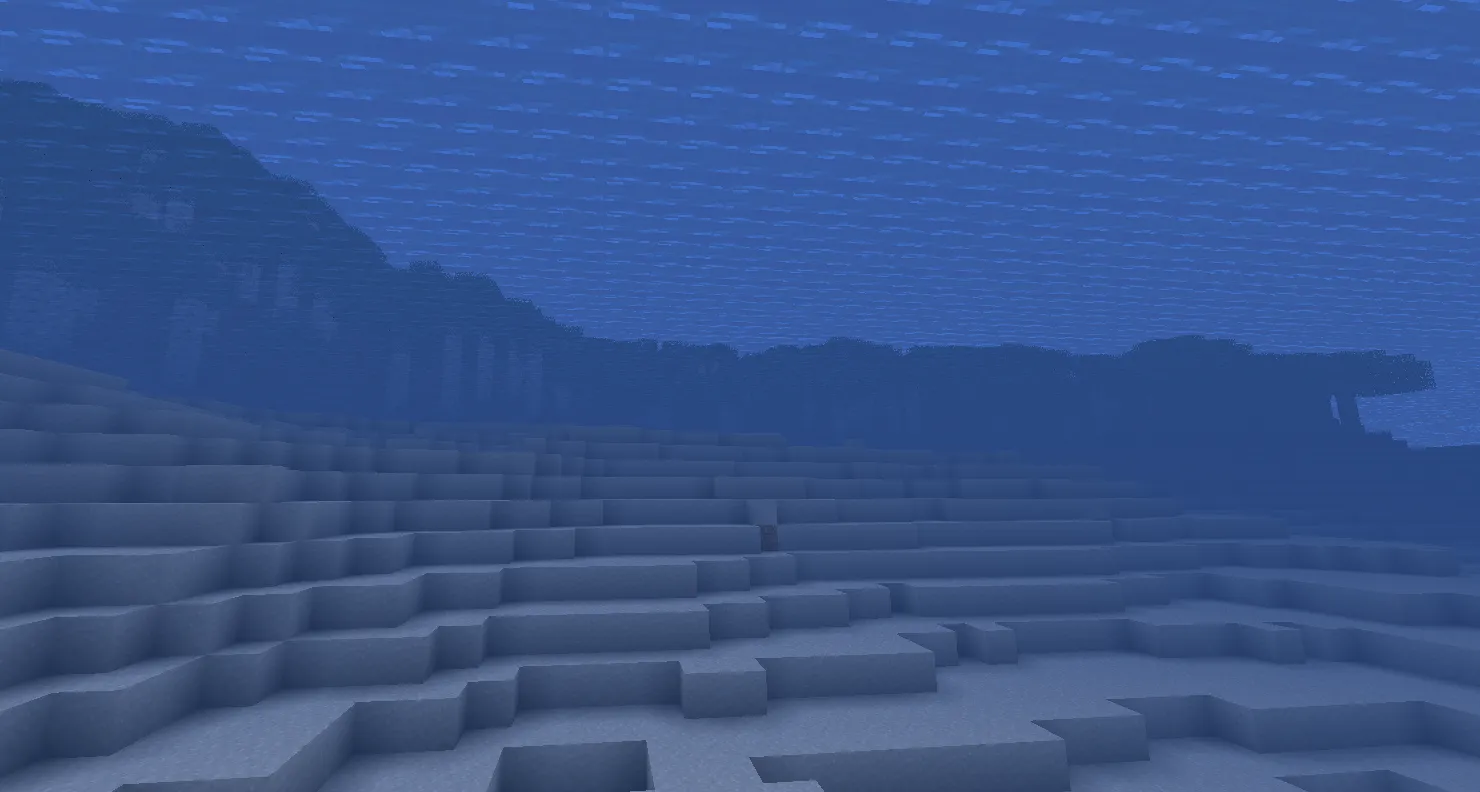 Vanilla style underwater for comparison